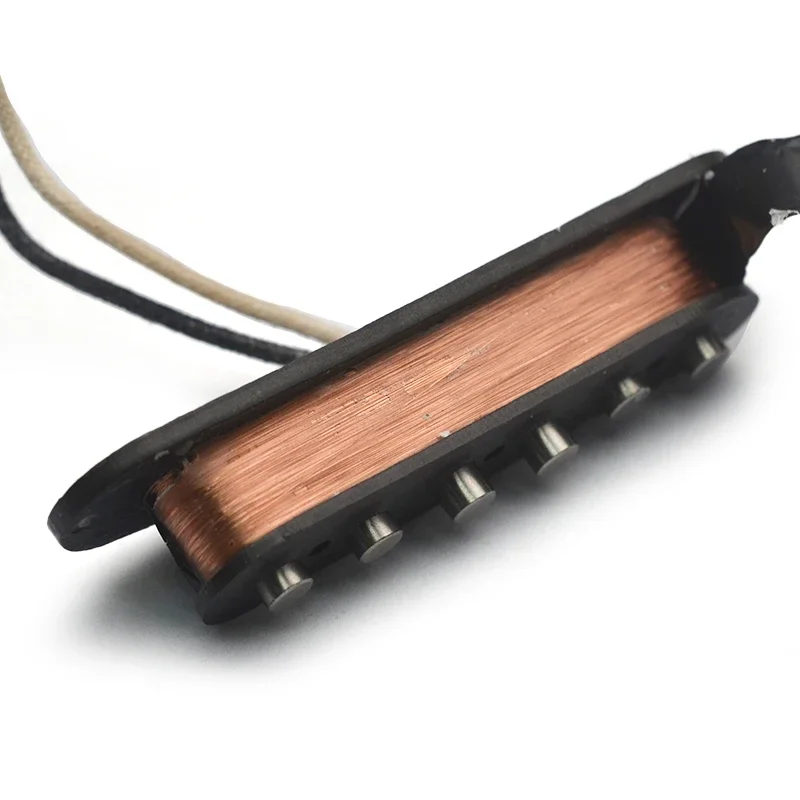 Alnico 2 Vintage Staggered ST Style Electric Guitar Pickup RWRP Middle Pickup Handmade SSS Electric Anico II Guitar Pickup