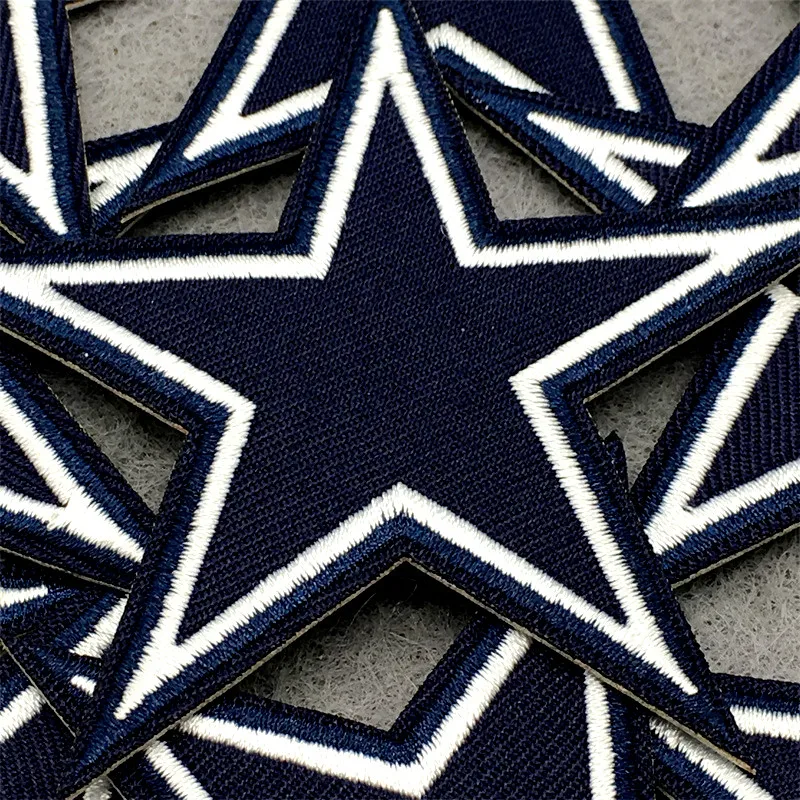 10 pcs/lot Navy Stars Embroidered Patches on Clothes Stickers Appliues for Clothing Iron on Patches Sewing Badge Stripes