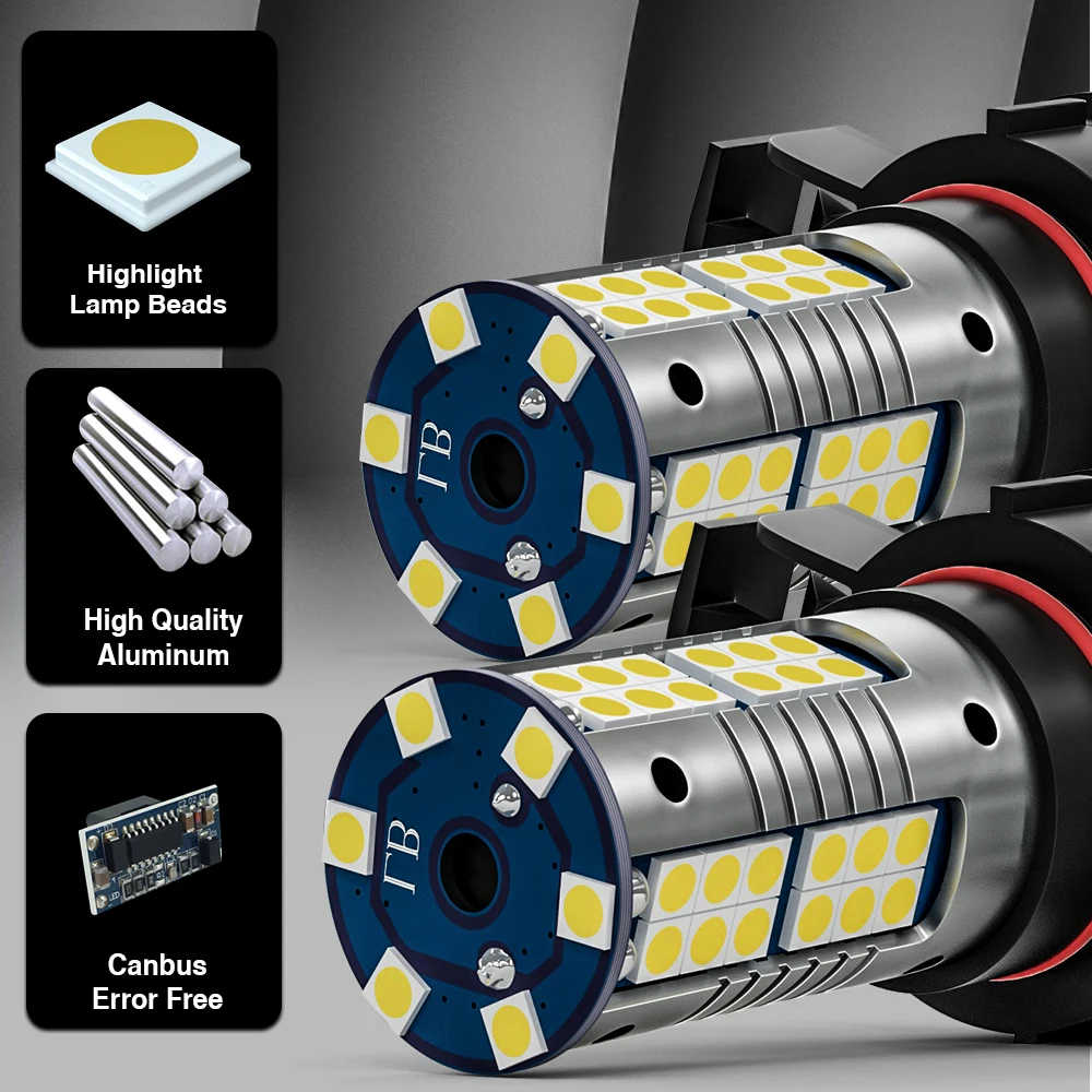 Dla Citroen DS3 2009-2015 2 szt. Akcesoria LED światła przeciwmgielne 2010 2011 2012 2013 2014