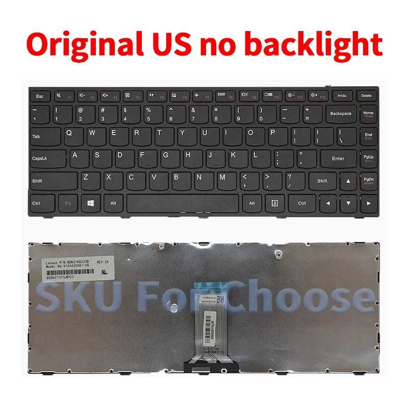 US New Replace Keyboard For Lenovo G40 B40 Z41 B41 M41 Z40 N40-80 N40-45 N40-30 N40-70 N40-75 N40-70M