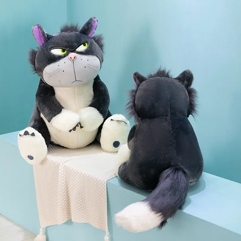 25cm Funny and Cute Lucifer Lucifer Cat Doll Plush Toy Bad Cat Doll Birthday Gift