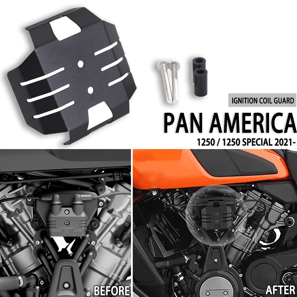 

Новинка для PAN AMERICA 1250 S Special PA 1250, аксессуары для мотоциклов, устойчивая к повреждениям защита катушки зажигания 2021 2022