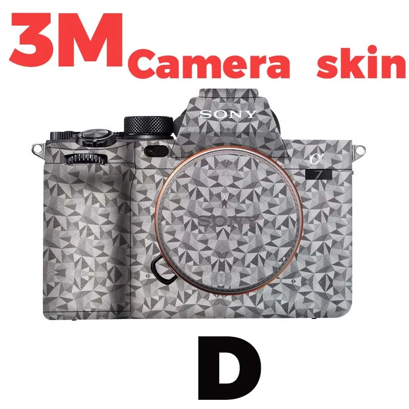 Kamera skóry nadaje się do SONY A7M3 A7M4 A7C A7R4 A1A7R2 A7R3 FX3 A6100 A6400 ZV1 ZVE10 A6500 A7S3 ochronna Film 3M