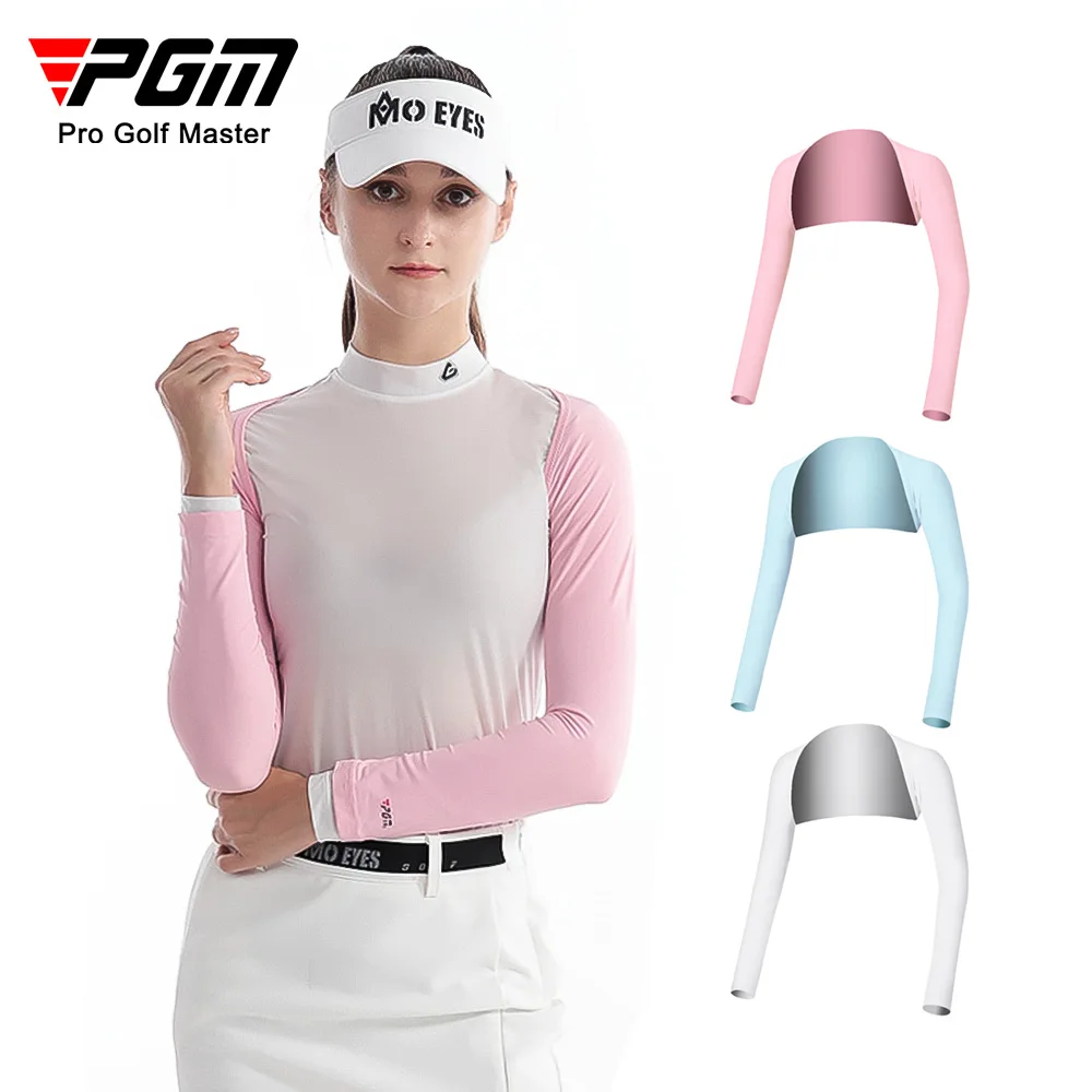 

PGM Golf Arm Sleeves Sun Protection Lightweight Ice Silk Summer Sleeve Cover for Women