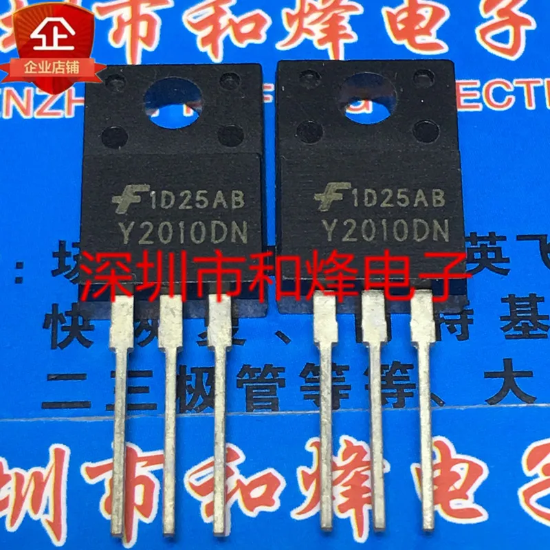 5PCS-10PCS Y2010DN TO-220F  100V 20A    ORIGINAL ON STOCK