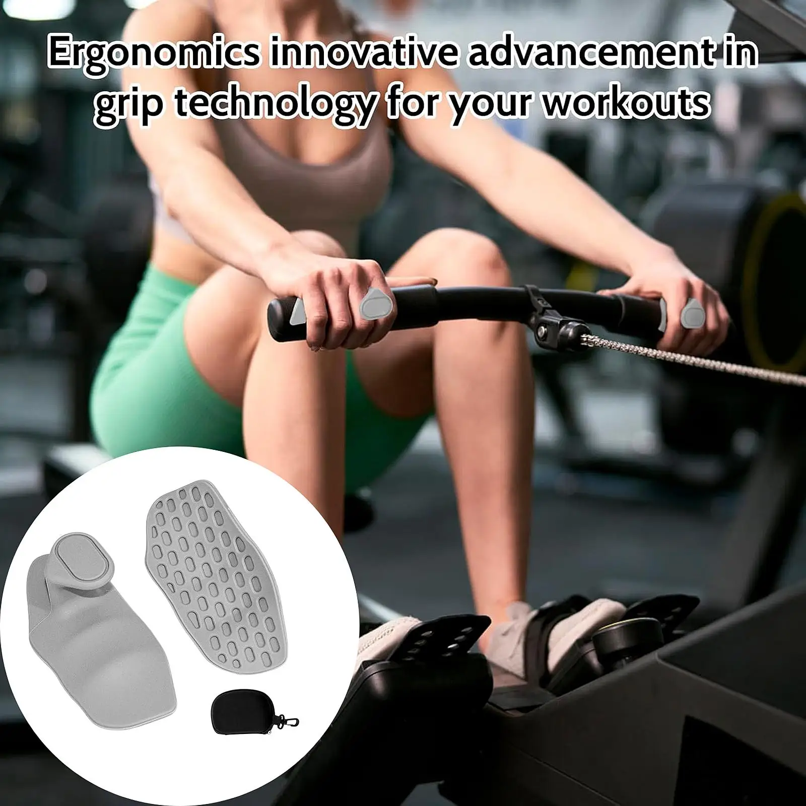 Gym Grips for Weight Lifting Lightweight Hand Protection Workout Gloves for Bodybuilding Sports Training Gymnastics Equipment