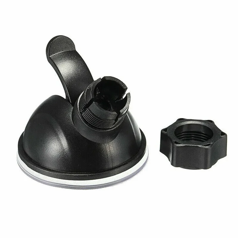 1pc Mini Car Suction Cup Holder Black For Nextbase Car Driving Recorder 112 212 312GW 412GW 12mm Light Ball Bracket Auto Parts