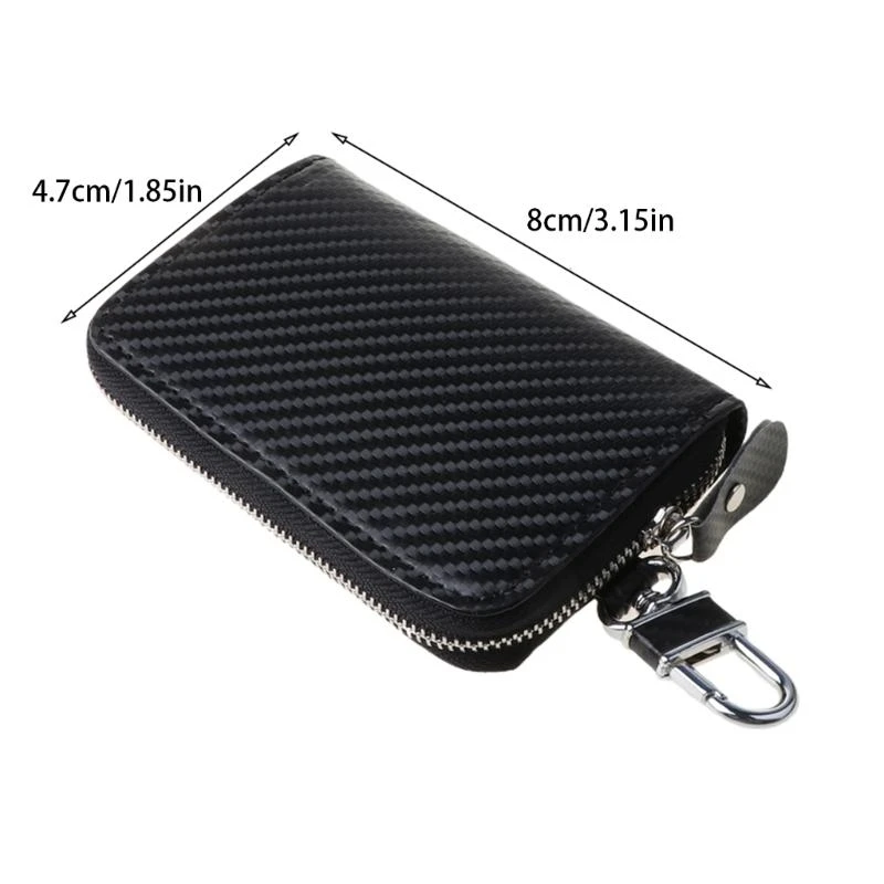 Auto Schlüssel Signal Blocker Fall Signal Schild Fall Schutz Tasche Für Auto Schlüssel Ring Keyless RFID Blocking Tasche Zubehör – Detail 6