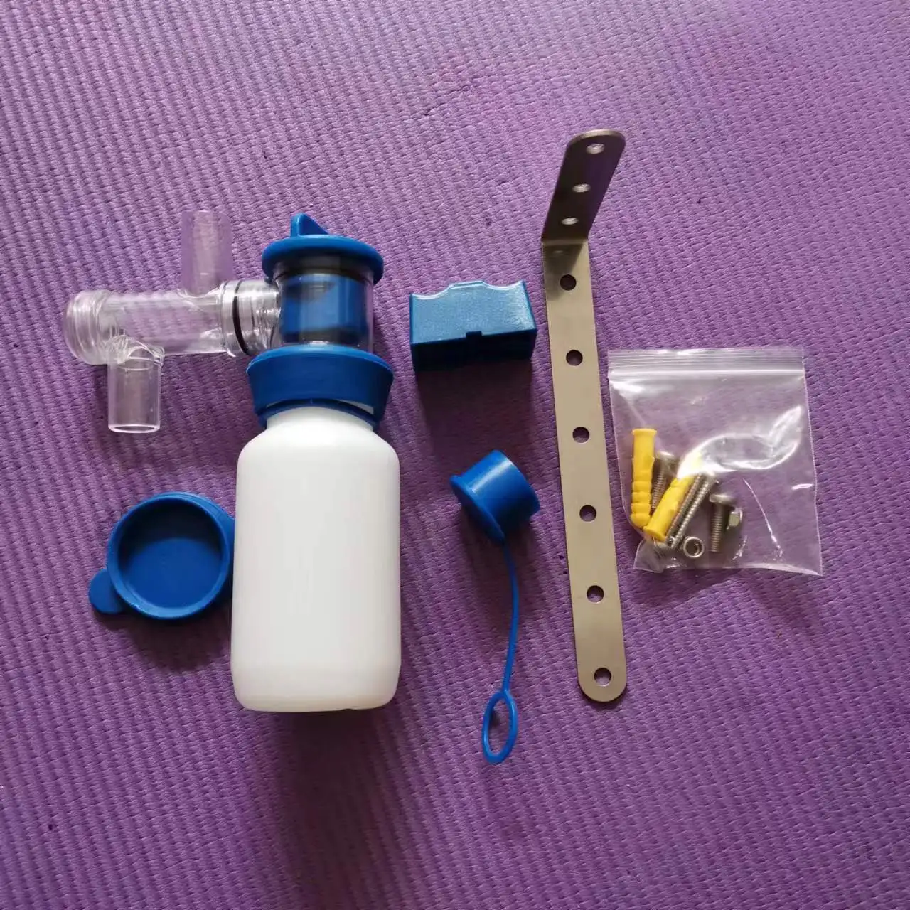 Dairy milk sampler DHI milk sampling bottle UK Type milk sampling valve sampling bottle