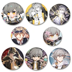 Anime Star Rail Caelus Brooches Pins Fashion Jewelry Accessories Honkai Cartoon Badge for Clothes Backpack Decoration Gifts