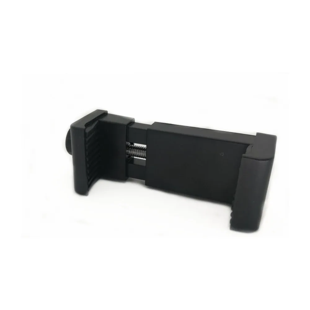 Penyangga Tripod ponsel 5.5-9.5cm, dapat diatur klip penjepit telepon seluler untuk streaming langsung Smartphone Tiktok Youtube