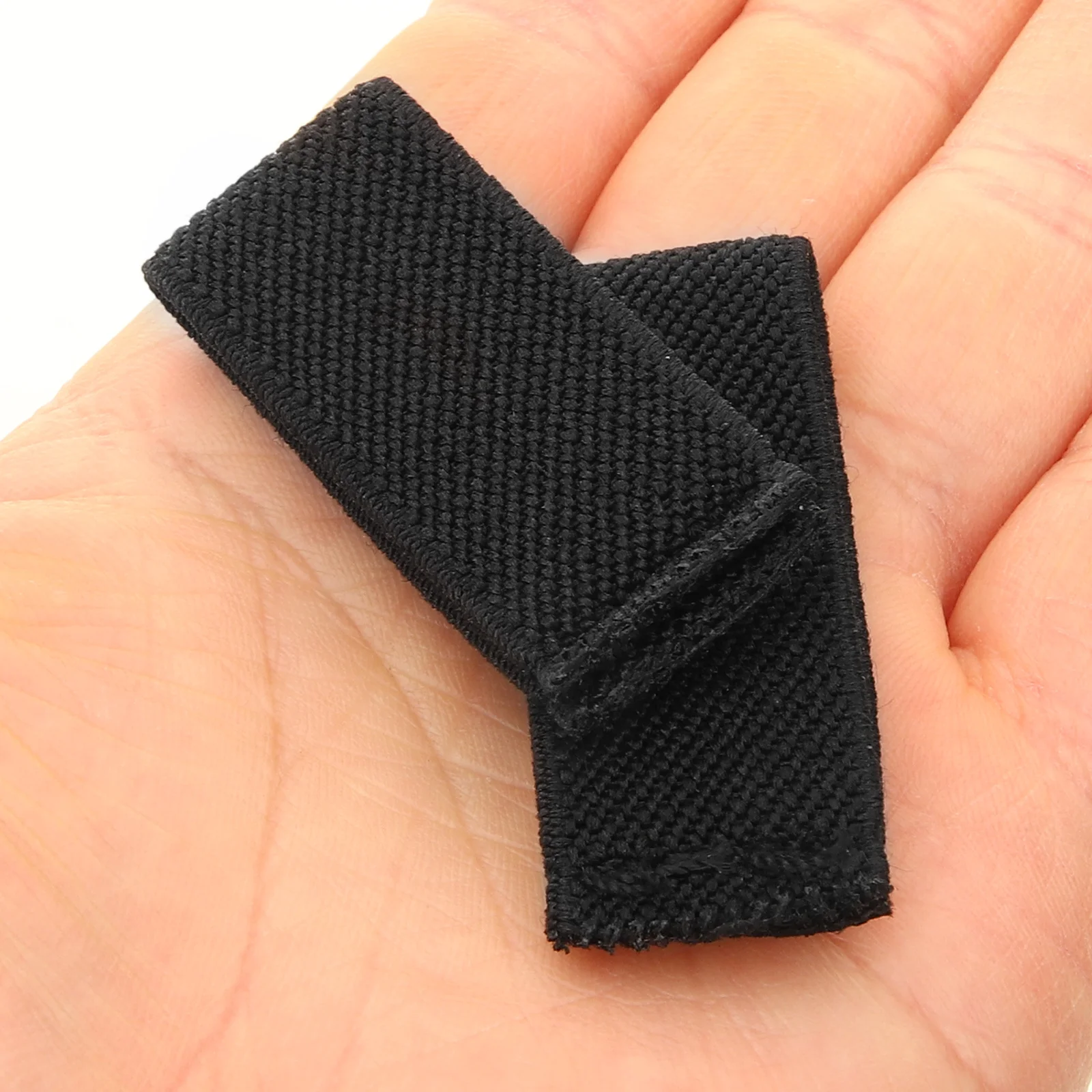 

4 Pcs Belt Loop Keeper Keepers for Duty Holder Belts Elasticated Strap Retainer