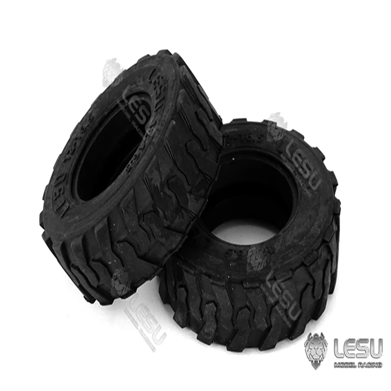 LESU Model for 1/14 Simulation Model Wheeled Bobcat Loader Tire LeatherRD-2013 2014 Truck DIY Accessory Toy