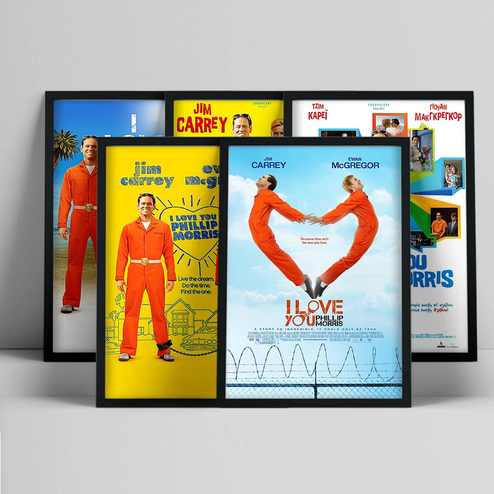 I Love You Phillip Morris Biographical Black Comedy Drama Film Print Art Poster Movie Canvas Painting Wall Picture Home Decor