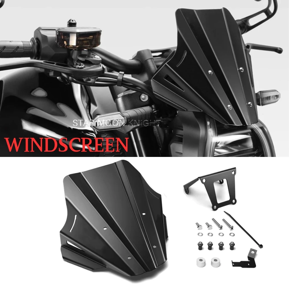 

2025 For Honda CB1000R CB 1000R Motorcycle Windshield 2021 2022- Screen Visor Windscreen Flyscreen Deflector