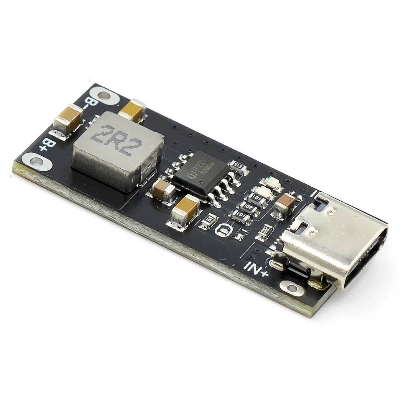 USB Type-C High Voltage Input 3A Polymer Triple Lithium Battery Fast Charging Board IP2312 CC/CV Mode 5V to 4.2V