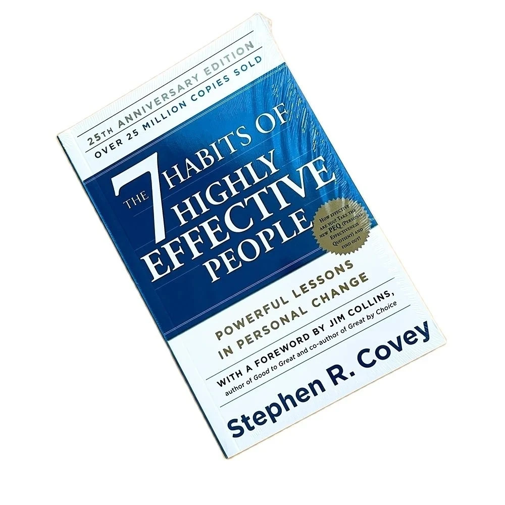 The 7 Habits of Highly Effective People English Original Book By Stephen R. Covey Professional Management Reading Book image 2