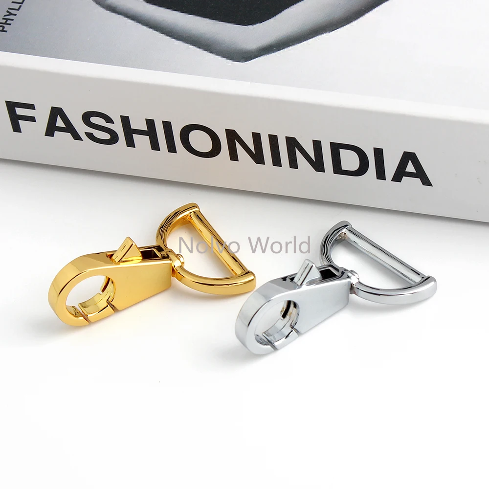 10/40/100PCS 47x25mm Metal Lanyard Hook Swivel Snap Hoop For Lobster Clasp Clips Shoulder Tote Handbag Bags Backpack Accessories