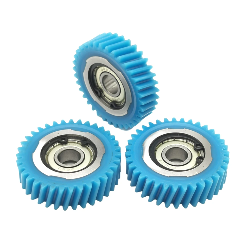 AliExpress NONE 47.5x12.5mm Oblique Planetary Gear 35Teeth Helical Gears with 10mm Bearings Wheel Hub Electric Bike Gear For Bafang E-bike Parts