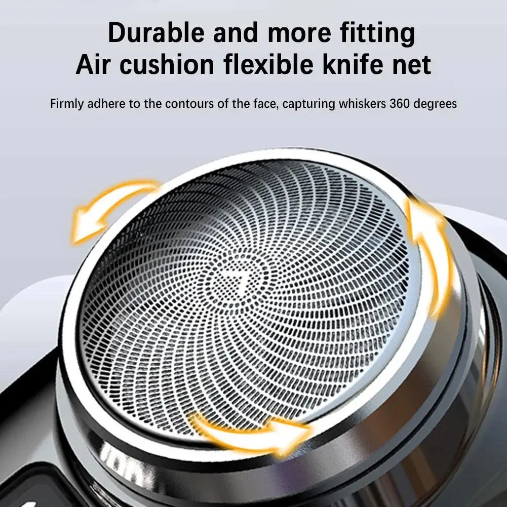 الاستخدام الرطب والجاف شفرة مزدوجة 90 دقيقة آخر USB سريع قابل لإعادة الشحن ماكينة حلاقة صغيرة محرك الطاقة حجم السفر للرجال النساء إزالة الشعر دون ألم