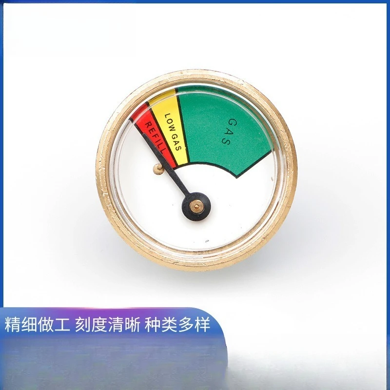 Pressure Gauge 35mm Instrument Diaphragm Gauge 0-8bar Pressure Value Pressure Resistance