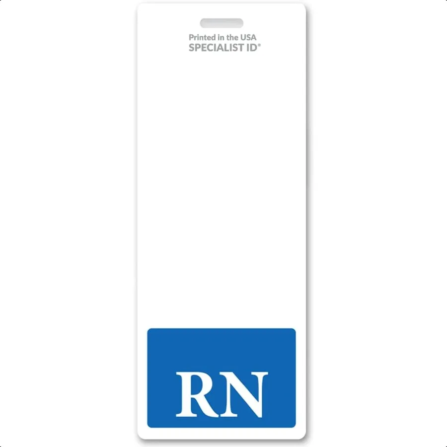 

5 упаковок больших значков RN Buddy, вертикальных очень больших значков Buddies для зарегистрированных медсестер 2, 1, 8, X 5 1, 2 значка для идентификации ролевых игр