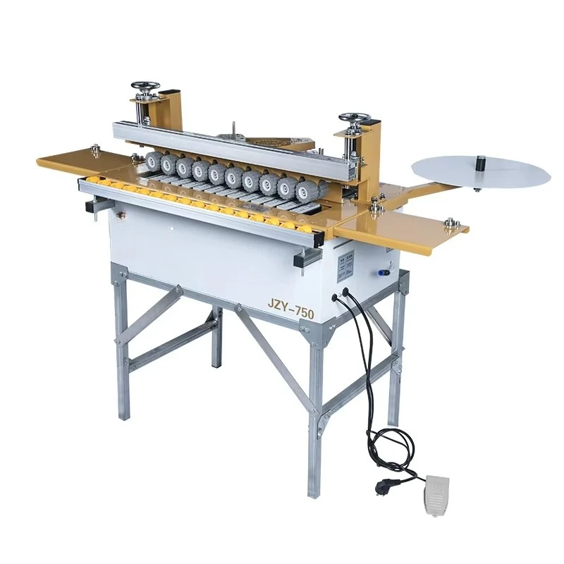

Multifunctional 750 automatic small edge banding machine precision woodworking furniture trimming machine