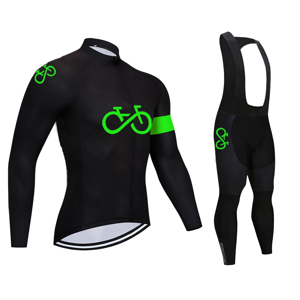 2024 Long Sleeve Bike Jerseys Pants For Men Latest Autumn Cycling Sets Pro Team Racing Sportswear Bicycle Suits Uniform