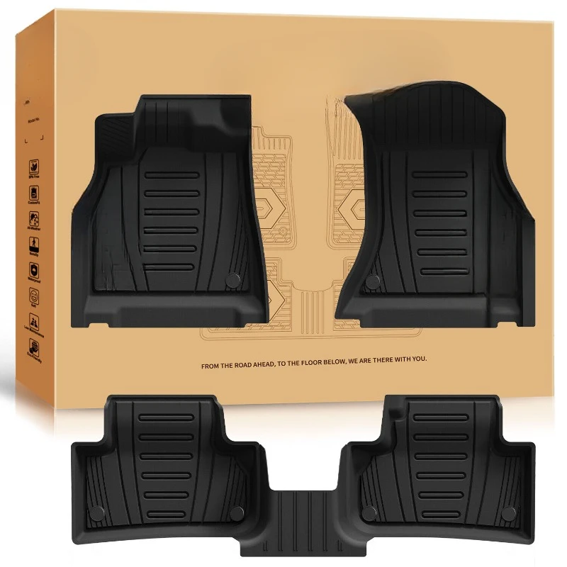 

Floor Mats for Audi Q5 2018 2019 2020 2021 2022 2023 2024 TPE All Weather Waterproof Black Liners United States