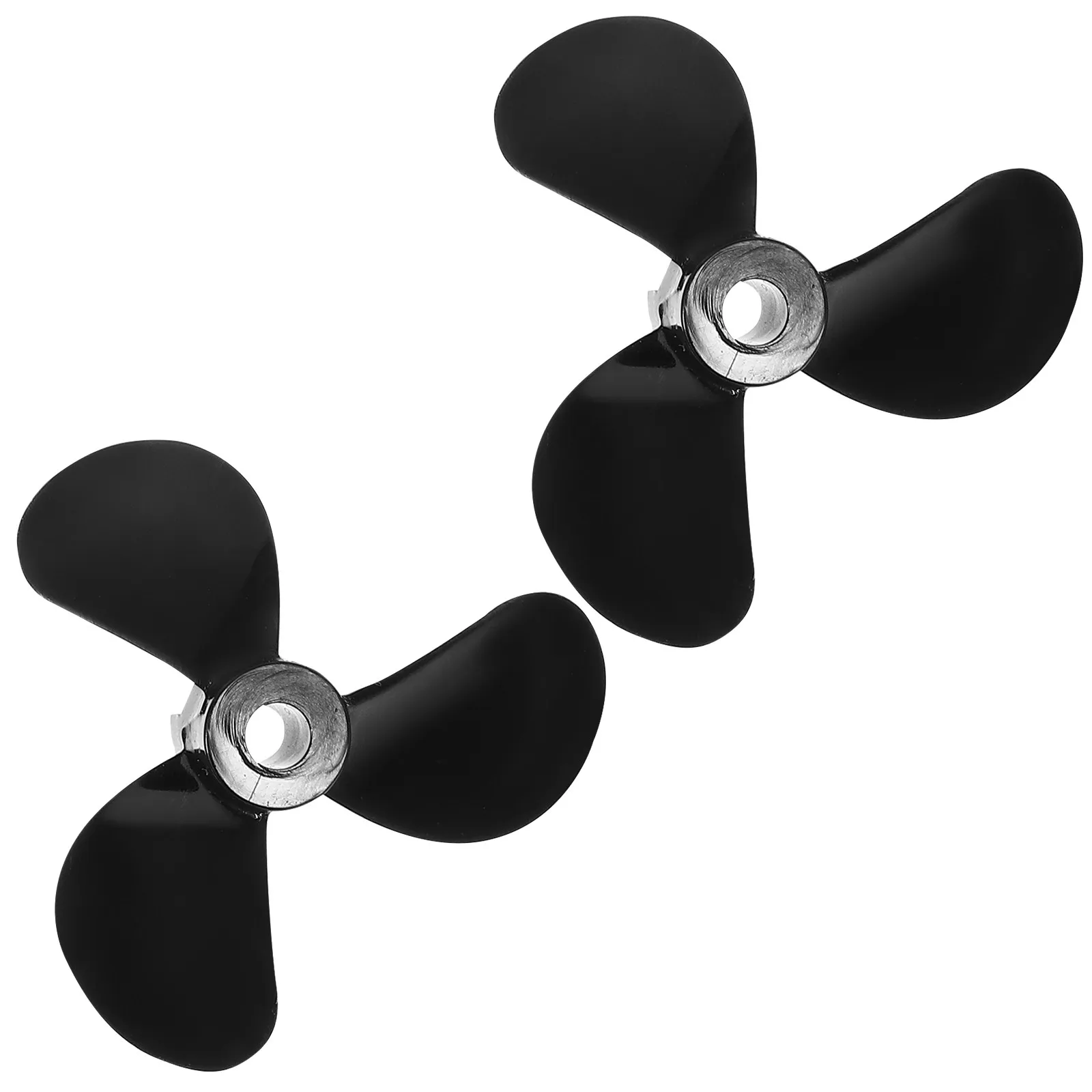 

1Pair Heavy-Duty Rc Boat Propeller Three-Blade Pc Material Smooth Finish Propeller for Remote Control Boats Simulation Kayak