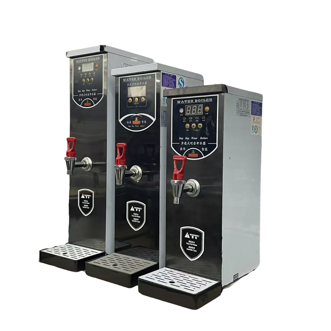 موزع مياه كهربائي بدرجة حرارة ثابتة لسطح المكتب من الفولاذ المقاوم للصدأ سعة 8 لتر للاستخدام في الفندق/التجاري