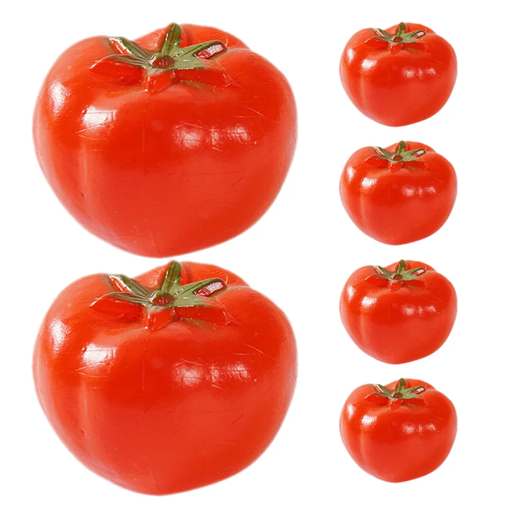 Tomato Sauce Simulated Tomatillo Fake Vegetables Props Simulation Models Figurines