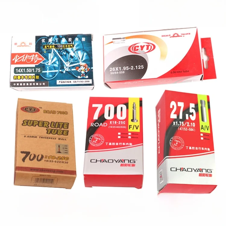 

Sunrise Mountain Bike Inner Tube 4/6/20*.75/ 24/26/27.5*.95 Inch Bicycle Tire Inner Tube 700*23 for Mountain Bikes