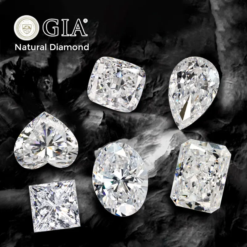 

Loose Natural Diamond GIA certificate Round Oval Pear Princess Diamonds VVS VS 0.3carat 0.5carat 1carat South Africa Diamond