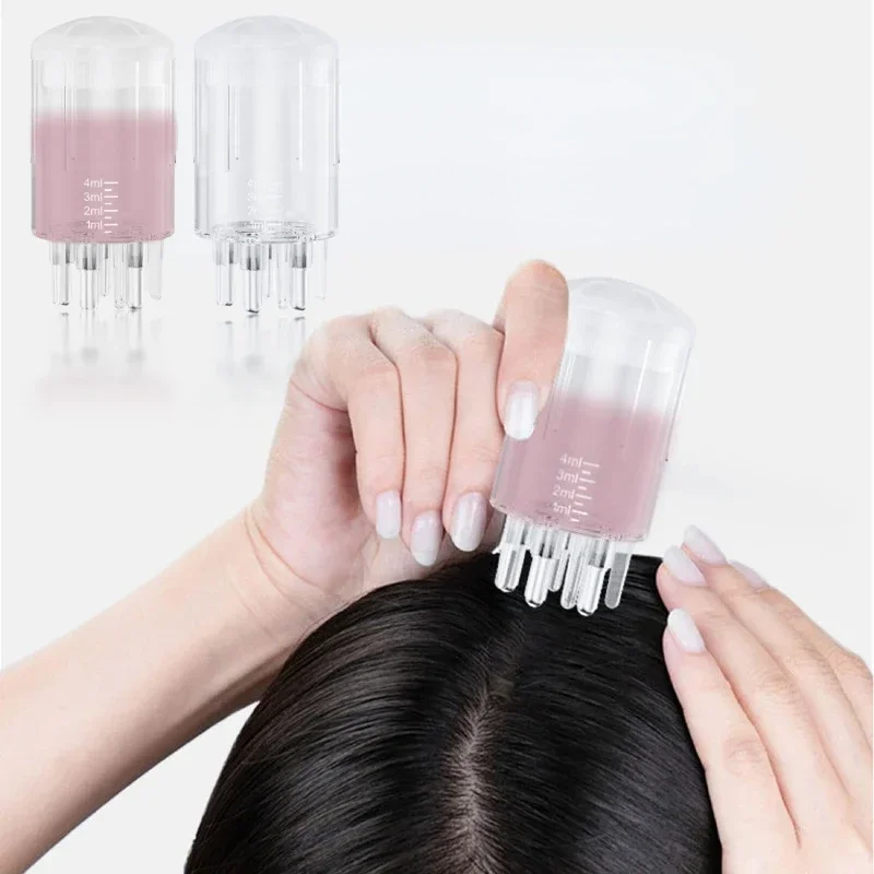 

New Scalp Applicator Liquid Comb for Hair Scalp Treatment Essential Oil Liquid Guiding Massager Comb Hair Growth Serum Oil Apply