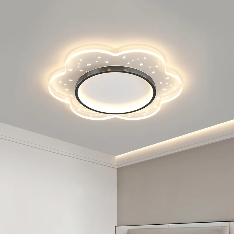 Đèn Led Hiện Đại Ốp Trần Treo Đèn Ốp Trần Trắng/Đen/Màu Xám Ốp Trần Đèn Trong Nhà Trang Trí Nhà Nhà thiết Bị Chiếu Sáng