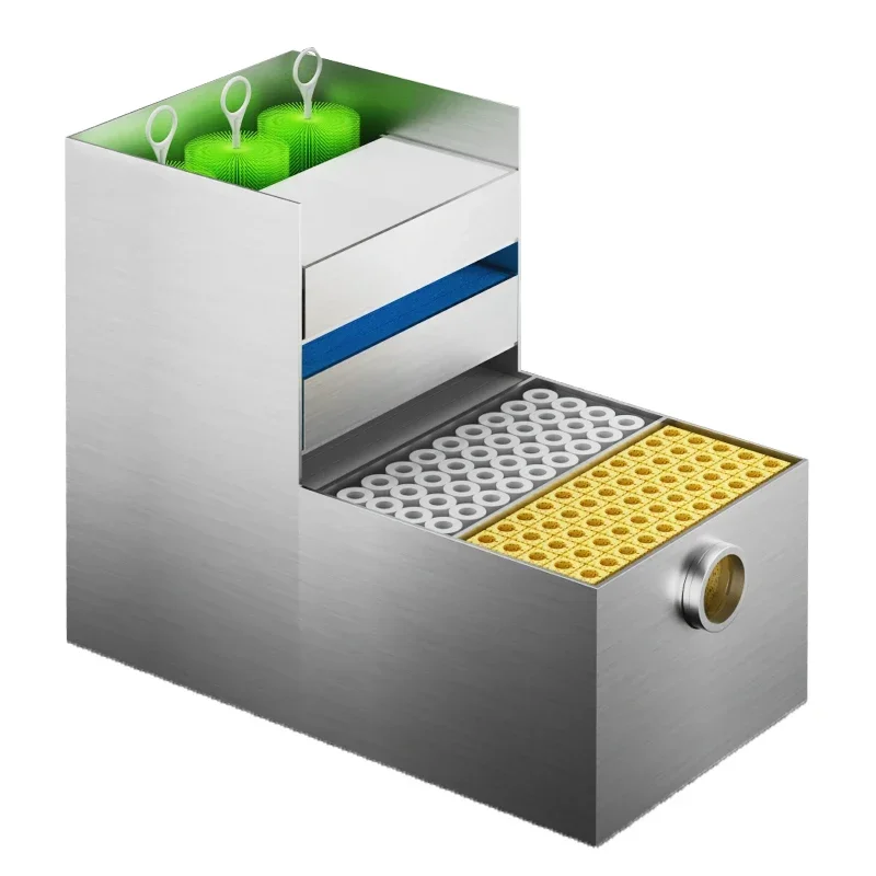

A Fish pond filter Fish farming water circulation system Equipment purification Fish pond filter box barrel device Outdoor