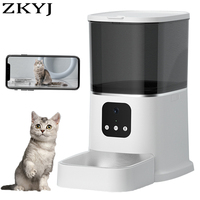 6L 3L Video Camera Pet Feeder Timing Smart WiFi Feeder For Dogs Cats Automatic Smart Food Dispenser Bowl With Voice Recorder