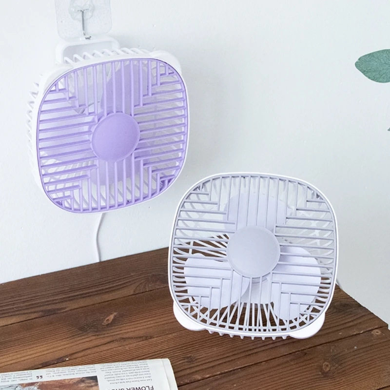 

Universal 7inch 1 Speed 1 Gear USB Desk Fan Outdoor Home Hanging Fan 5V USB Desktop Fan Ceiling Fan Dormitory