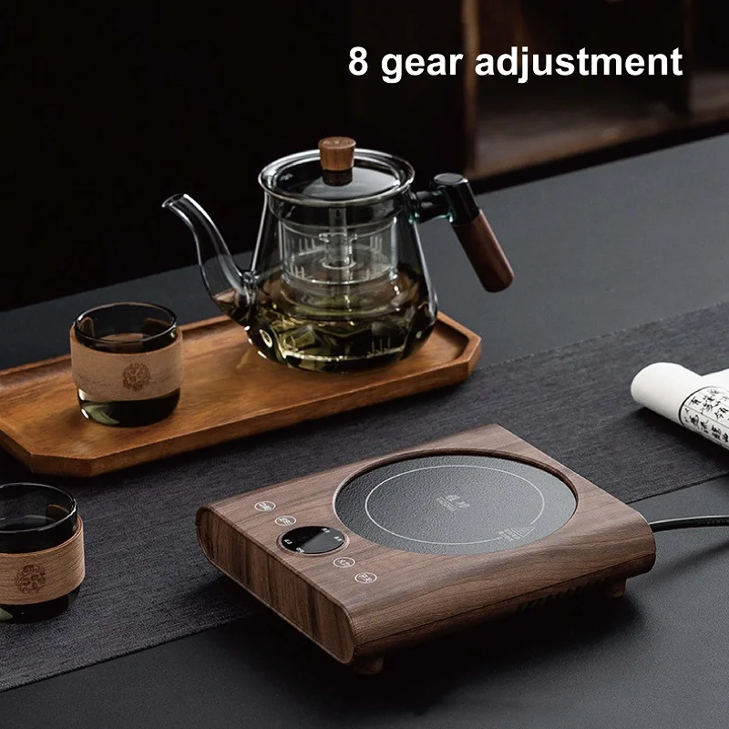 220V Electric Ceramic Stove Mocha Coffee Electric Hot Plate Ultra-thin Mini Tea Stove Multifunctional Tea Set Fast Water Boiler