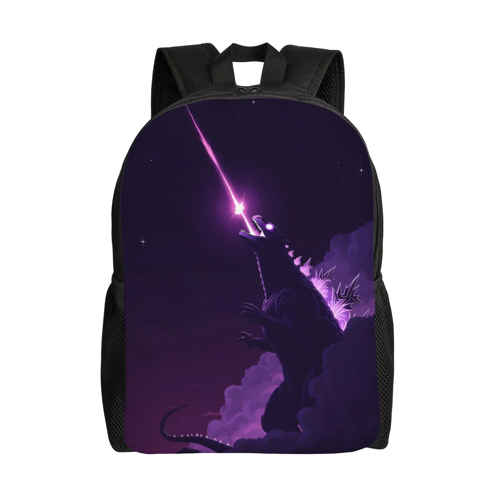 1Piece Atomic Ray New School Year Rucksack Godzilla College Student  Backpack
