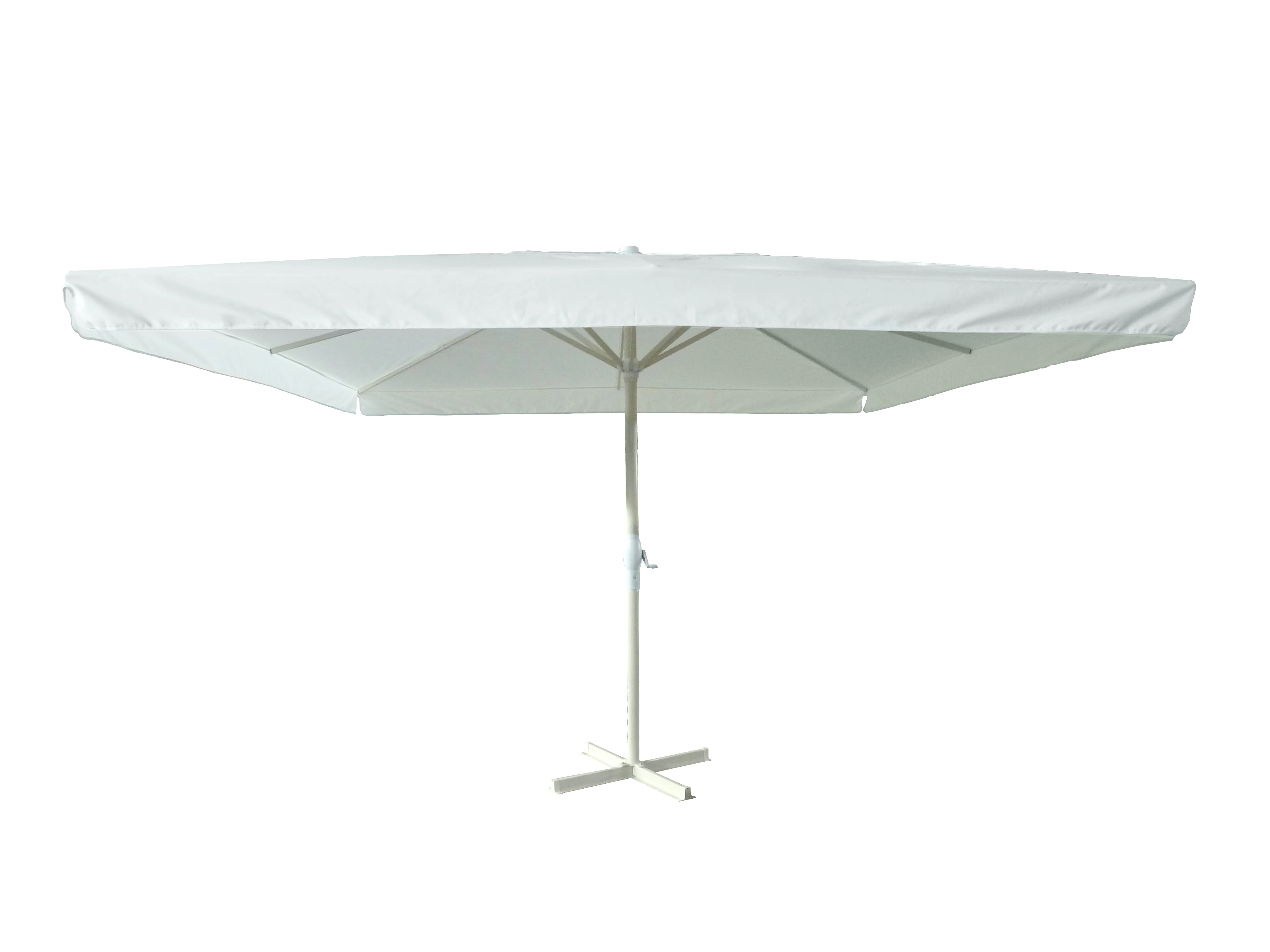 Large Outdoor Patio Umbrella Waterproof UV Protection Sun Parasol Center Pole Garden Beach Restaurant Cafe Shade Umbrella