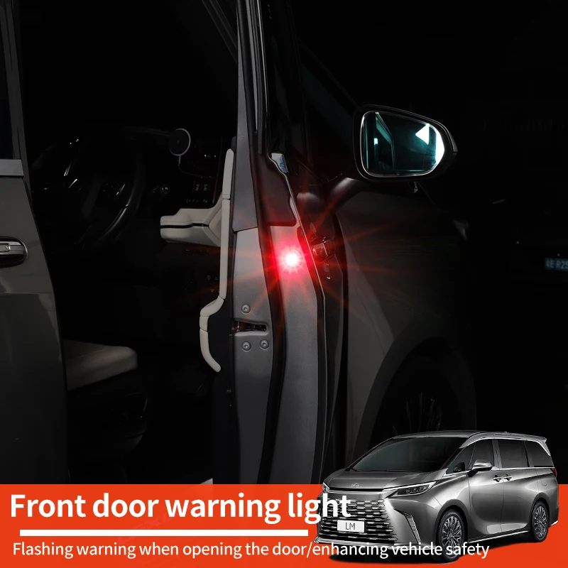 

For 2023-2026 Lexus LM350h LM500h door warning anti-collision light Interior modification accessories