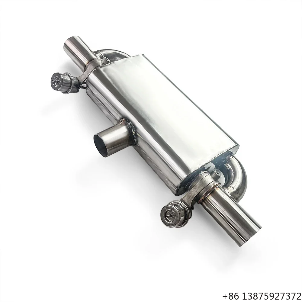 

Universal Smart Valve Catback Exhaust Muffler Stainless Steel Racing Performance Sound Upgrade Direct Bolt-On Installation