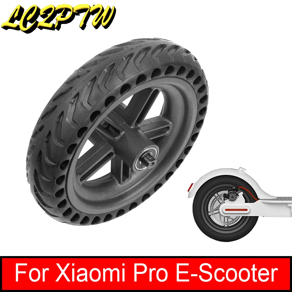 Electric Scooter 8.5inch Rear Tire with Wheel Hub Assembly Back Tyre for Xiaomi Pro Electric Scooters 8 1/2x2 Solid Tyres Wheel