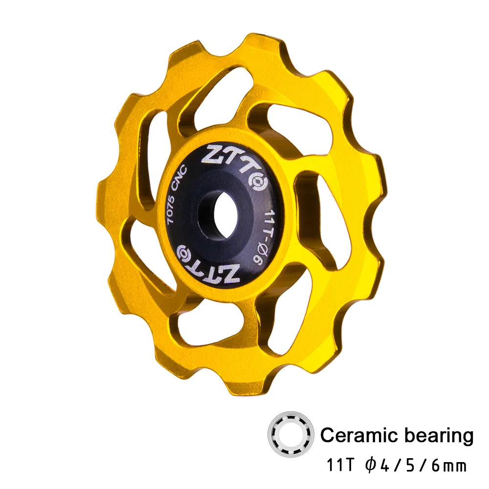 ZTTO 11T MTB Bicycle Rear Derailleur Jockey Wheel Ceramic Bearing
