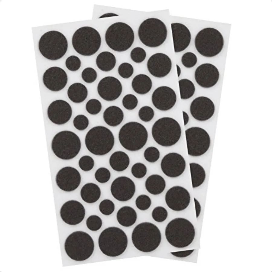 4924995N Craft Value Pack236 قطعة من وسادات DotsCork شرائط اللباد مصدات باللون البني #3