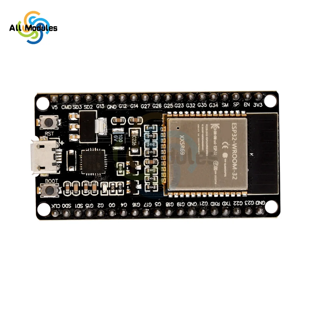 ESP32 38PIN Breakout Board GPIO 1 into 2 for ESP-32S 38PIN Terminal Screw Board Compatible with ESP32 Development Board