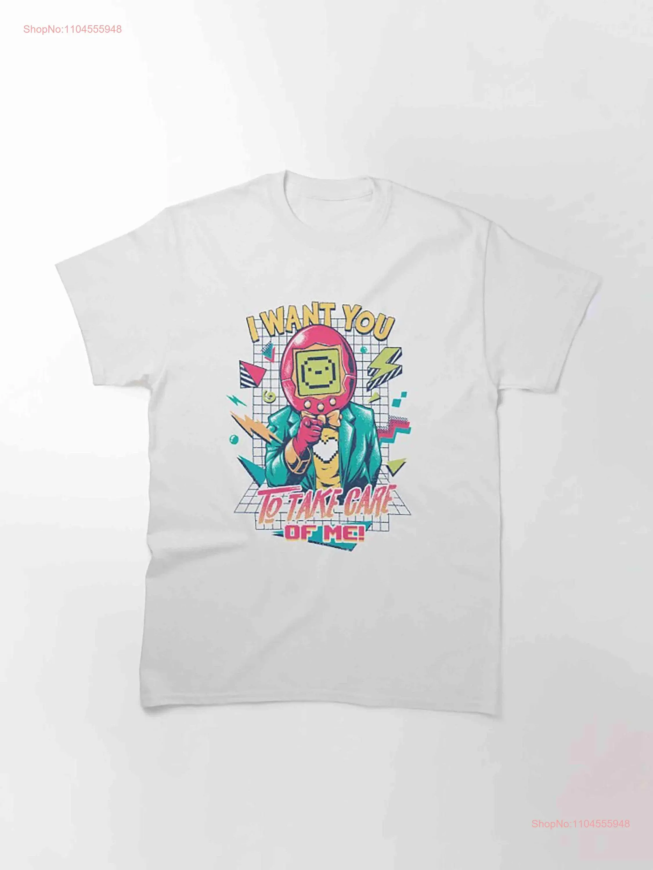 

Футболка Samagotchi I Want To Take Care Of Me с длинными или короткими рукавами