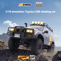 FMS FCX10 1/10 RC simulation Land Cruiser LC80 Sports versionclimbing off-road vehicle model remote control car adult boy toy